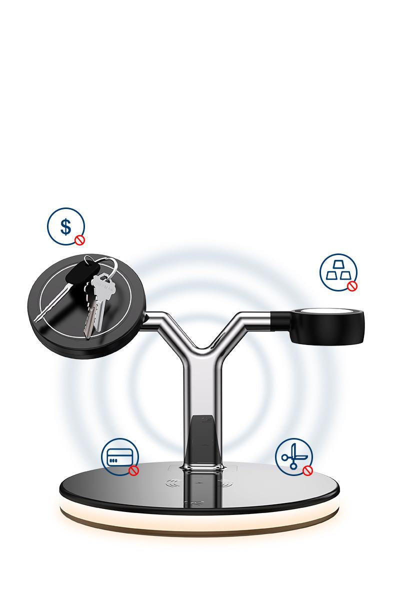 Compatible with Apple, 3 In 1 Magnetic Wireless Charger 15W Fast Charging Station For Magsafe Chargers 15-25 dias