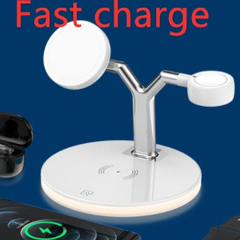 Compatible with Apple, 3 In 1 Magnetic Wireless Charger 15W Fast Charging Station For Magsafe Chargers 15-25 dias