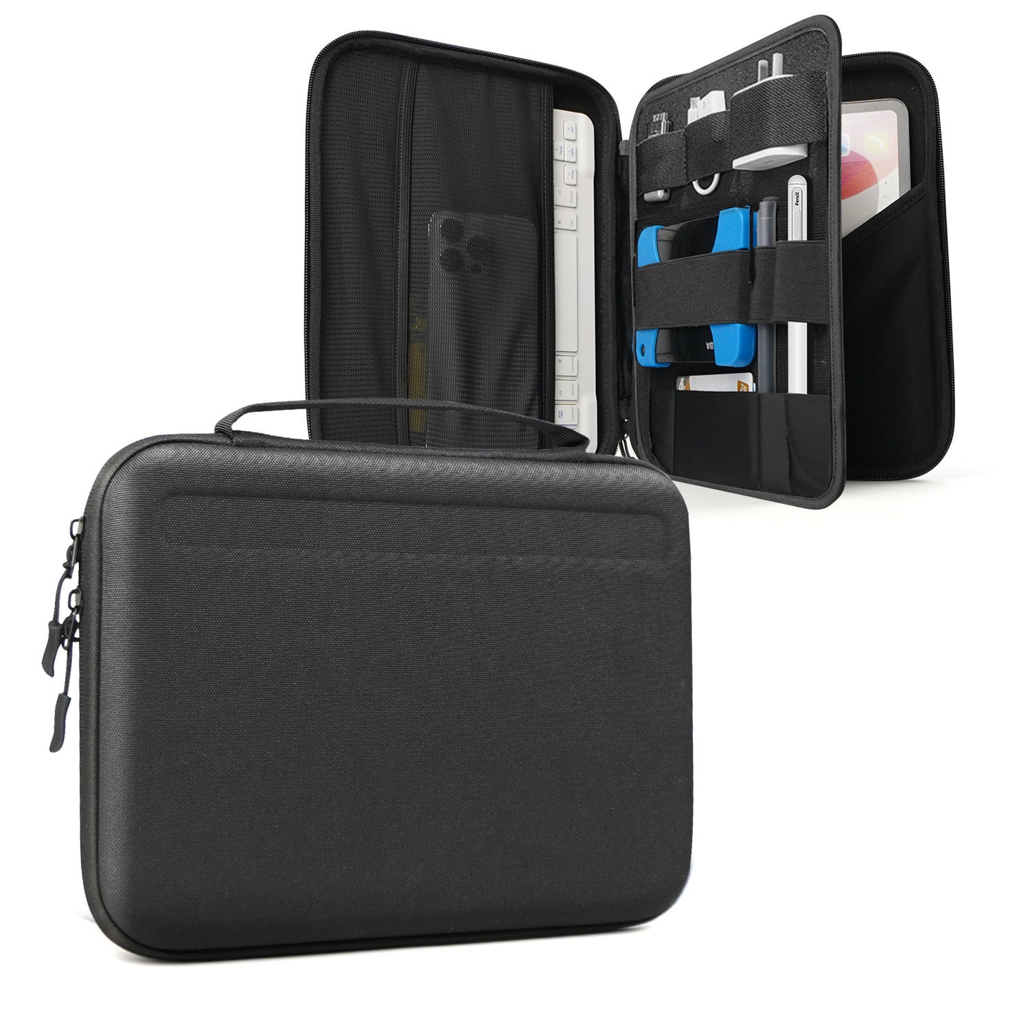 Ipad Computer Bag Hard Box Protective Cover 15-25 Dias