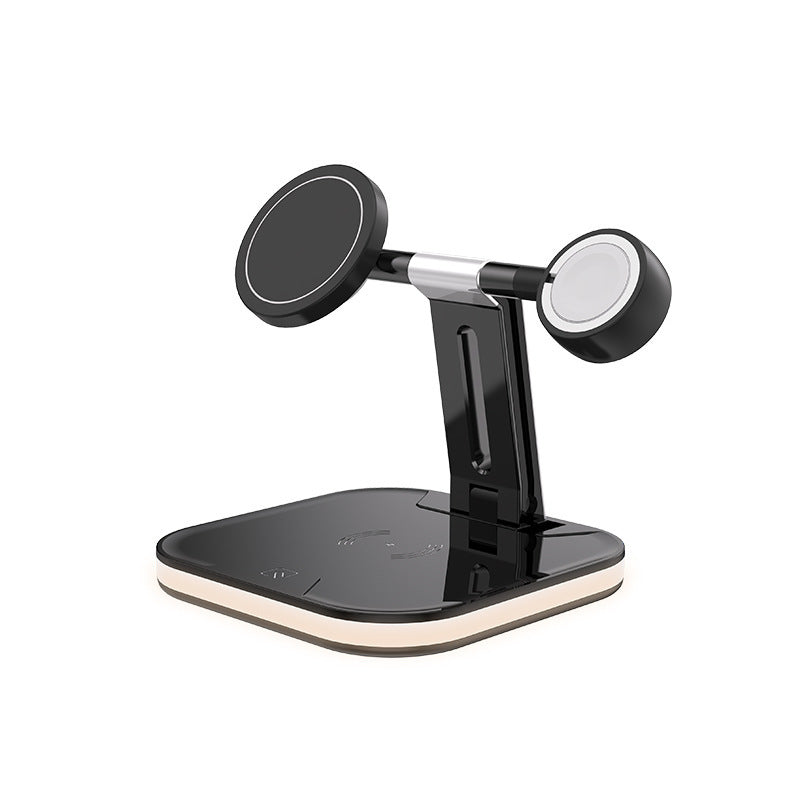 Compatible with Apple, 3 In 1 Magnetic Wireless Charger 15W Fast Charging Station For Magsafe Chargers 15-25 dias