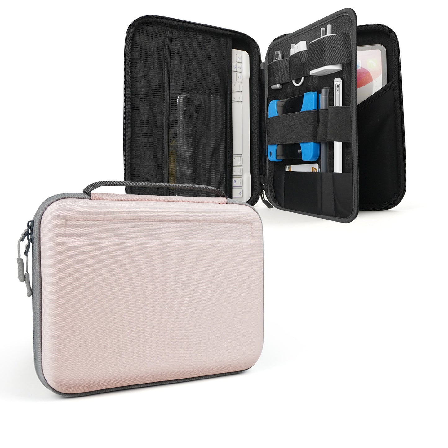 Ipad Computer Bag Hard Box Protective Cover 15-25 Dias