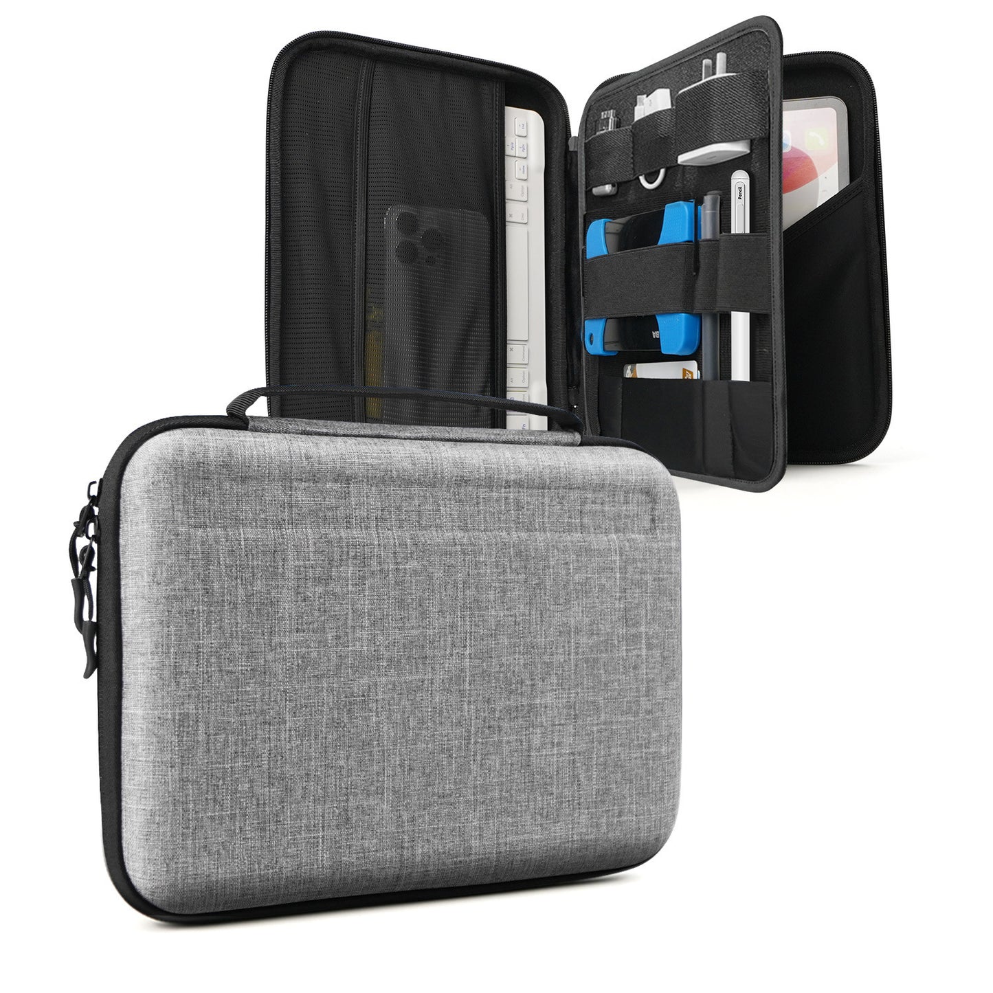Ipad Computer Bag Hard Box Protective Cover 15-25 Dias